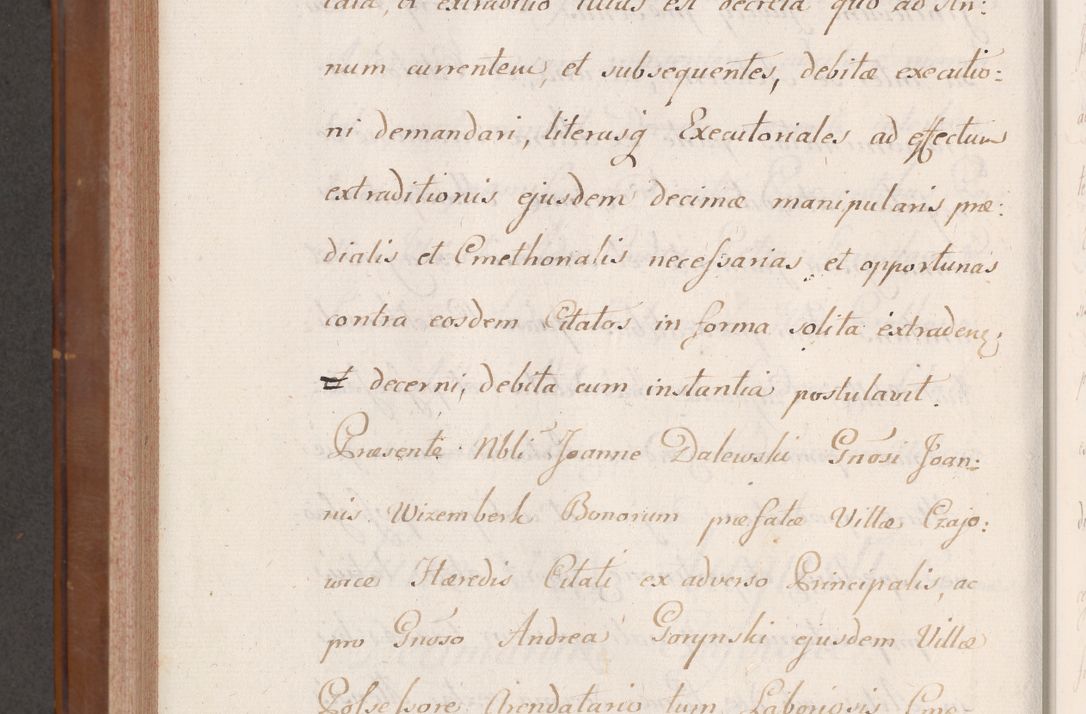 Zdjęcie nr 950 dla obiektu archiwalnego: Volumen VII actorum episcopalium Joannis Małachowski, episcopi Cracoviensis, ducis Severiae de anno 1694 - 1696, quorum index ad finem videatur