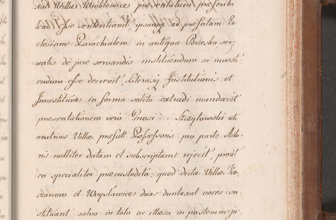 Zdjęcie nr 942 dla obiektu archiwalnego: Volumen VII actorum episcopalium Joannis Małachowski, episcopi Cracoviensis, ducis Severiae de anno 1694 - 1696, quorum index ad finem videatur