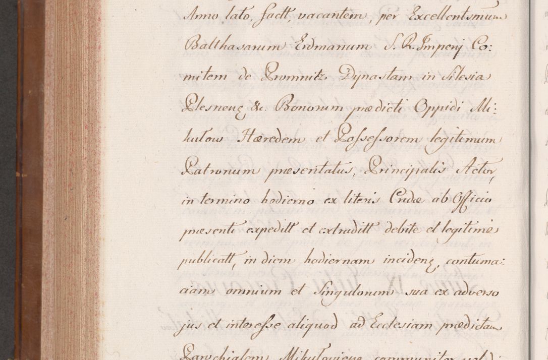 Zdjęcie nr 929 dla obiektu archiwalnego: Volumen VII actorum episcopalium Joannis Małachowski, episcopi Cracoviensis, ducis Severiae de anno 1694 - 1696, quorum index ad finem videatur