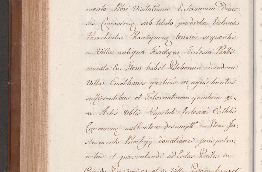 Zdjęcie nr 923 dla obiektu archiwalnego: Volumen VII actorum episcopalium Joannis Małachowski, episcopi Cracoviensis, ducis Severiae de anno 1694 - 1696, quorum index ad finem videatur