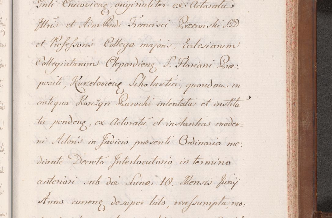 Zdjęcie nr 920 dla obiektu archiwalnego: Volumen VII actorum episcopalium Joannis Małachowski, episcopi Cracoviensis, ducis Severiae de anno 1694 - 1696, quorum index ad finem videatur