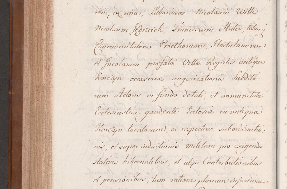 Zdjęcie nr 919 dla obiektu archiwalnego: Volumen VII actorum episcopalium Joannis Małachowski, episcopi Cracoviensis, ducis Severiae de anno 1694 - 1696, quorum index ad finem videatur