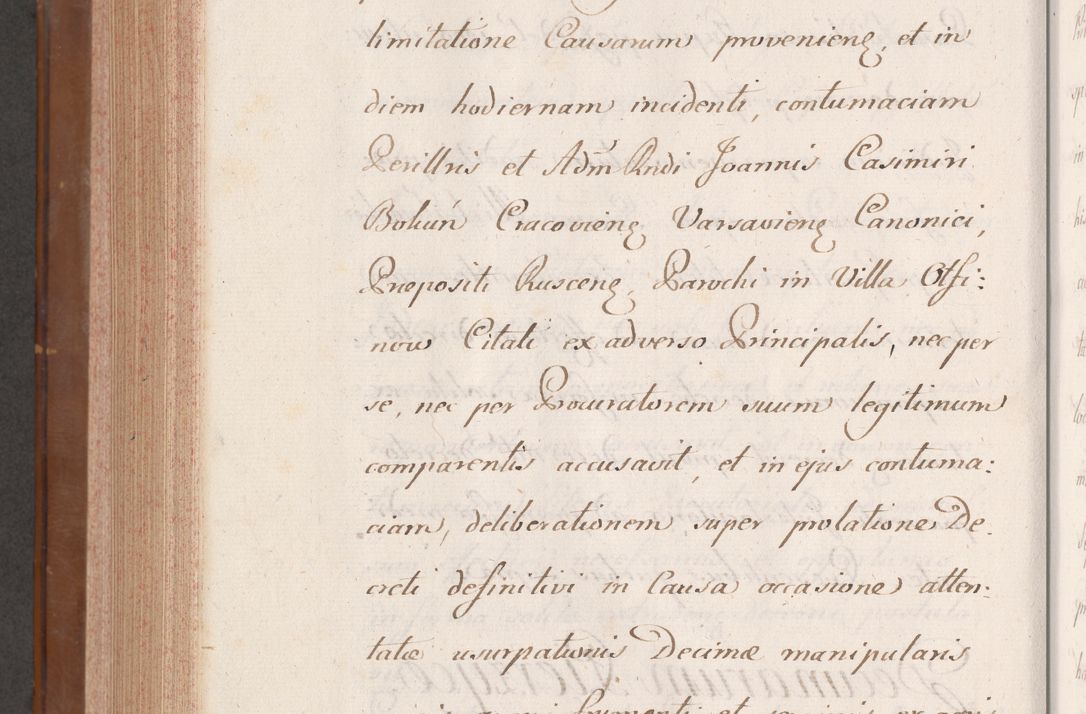 Zdjęcie nr 911 dla obiektu archiwalnego: Volumen VII actorum episcopalium Joannis Małachowski, episcopi Cracoviensis, ducis Severiae de anno 1694 - 1696, quorum index ad finem videatur