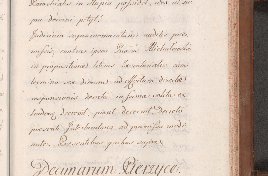 Zdjęcie nr 910 dla obiektu archiwalnego: Volumen VII actorum episcopalium Joannis Małachowski, episcopi Cracoviensis, ducis Severiae de anno 1694 - 1696, quorum index ad finem videatur