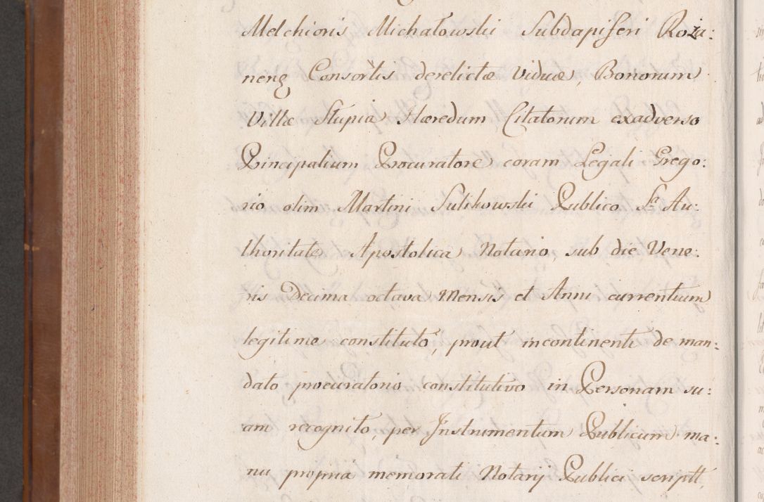 Zdjęcie nr 907 dla obiektu archiwalnego: Volumen VII actorum episcopalium Joannis Małachowski, episcopi Cracoviensis, ducis Severiae de anno 1694 - 1696, quorum index ad finem videatur