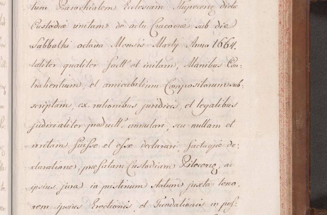 Zdjęcie nr 906 dla obiektu archiwalnego: Volumen VII actorum episcopalium Joannis Małachowski, episcopi Cracoviensis, ducis Severiae de anno 1694 - 1696, quorum index ad finem videatur