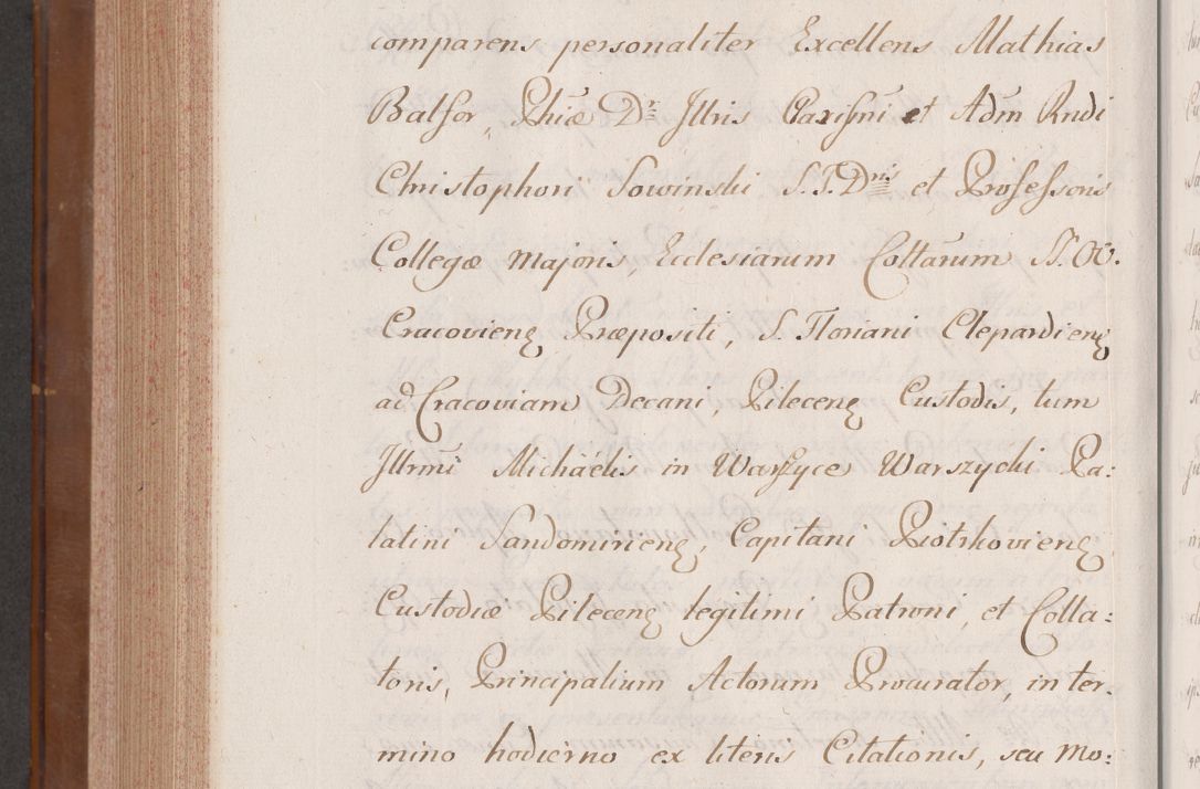Zdjęcie nr 905 dla obiektu archiwalnego: Volumen VII actorum episcopalium Joannis Małachowski, episcopi Cracoviensis, ducis Severiae de anno 1694 - 1696, quorum index ad finem videatur