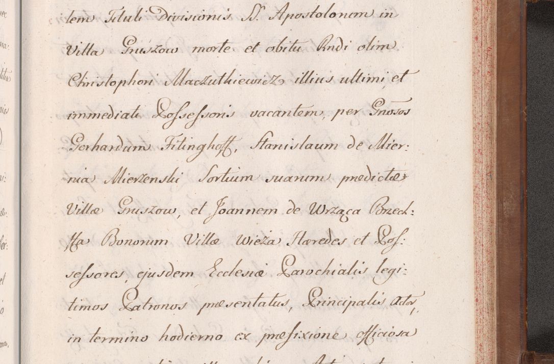 Zdjęcie nr 898 dla obiektu archiwalnego: Volumen VII actorum episcopalium Joannis Małachowski, episcopi Cracoviensis, ducis Severiae de anno 1694 - 1696, quorum index ad finem videatur
