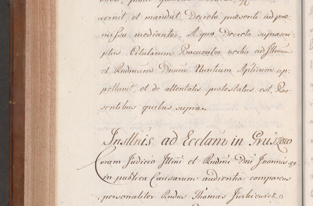 Zdjęcie nr 893 dla obiektu archiwalnego: Volumen VII actorum episcopalium Joannis Małachowski, episcopi Cracoviensis, ducis Severiae de anno 1694 - 1696, quorum index ad finem videatur