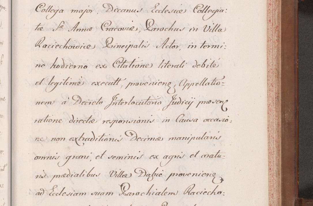 Zdjęcie nr 890 dla obiektu archiwalnego: Volumen VII actorum episcopalium Joannis Małachowski, episcopi Cracoviensis, ducis Severiae de anno 1694 - 1696, quorum index ad finem videatur
