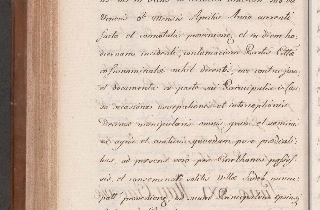Zdjęcie nr 885 dla obiektu archiwalnego: Volumen VII actorum episcopalium Joannis Małachowski, episcopi Cracoviensis, ducis Severiae de anno 1694 - 1696, quorum index ad finem videatur