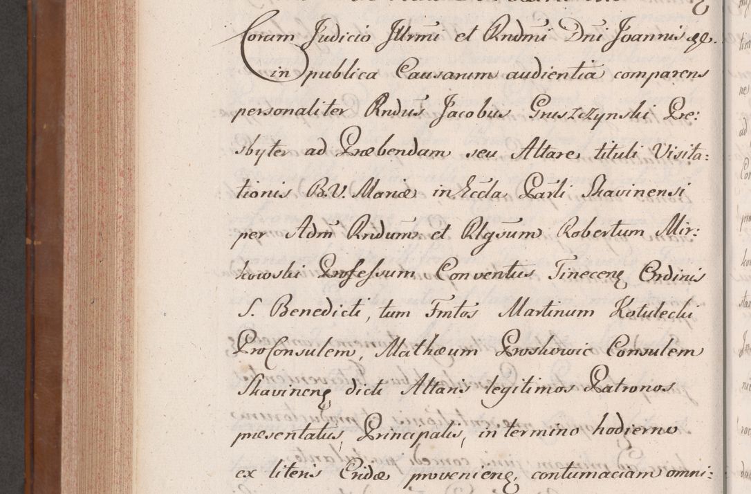 Zdjęcie nr 879 dla obiektu archiwalnego: Volumen VII actorum episcopalium Joannis Małachowski, episcopi Cracoviensis, ducis Severiae de anno 1694 - 1696, quorum index ad finem videatur