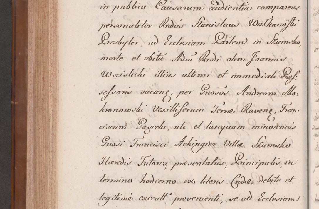 Zdjęcie nr 877 dla obiektu archiwalnego: Volumen VII actorum episcopalium Joannis Małachowski, episcopi Cracoviensis, ducis Severiae de anno 1694 - 1696, quorum index ad finem videatur