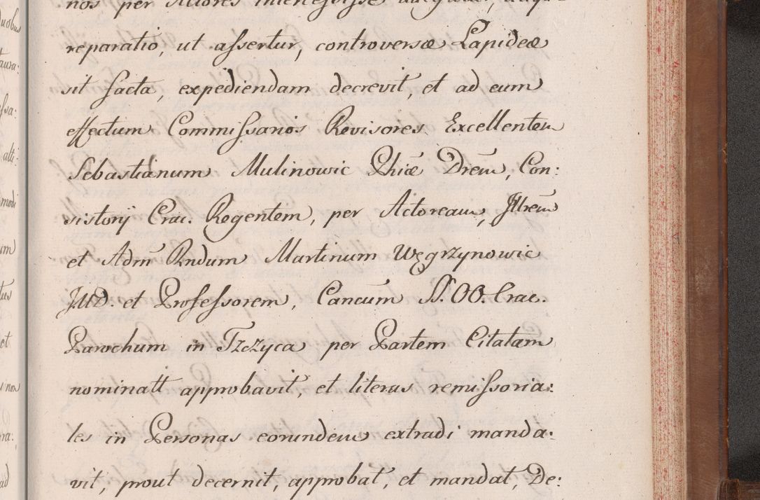 Zdjęcie nr 876 dla obiektu archiwalnego: Volumen VII actorum episcopalium Joannis Małachowski, episcopi Cracoviensis, ducis Severiae de anno 1694 - 1696, quorum index ad finem videatur