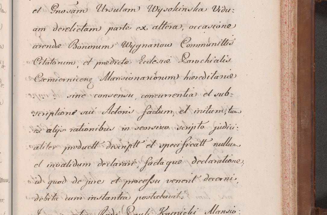 Zdjęcie nr 864 dla obiektu archiwalnego: Volumen VII actorum episcopalium Joannis Małachowski, episcopi Cracoviensis, ducis Severiae de anno 1694 - 1696, quorum index ad finem videatur