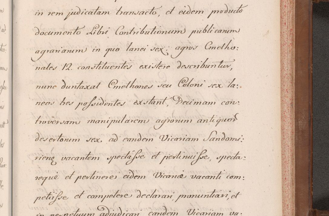 Zdjęcie nr 860 dla obiektu archiwalnego: Volumen VII actorum episcopalium Joannis Małachowski, episcopi Cracoviensis, ducis Severiae de anno 1694 - 1696, quorum index ad finem videatur