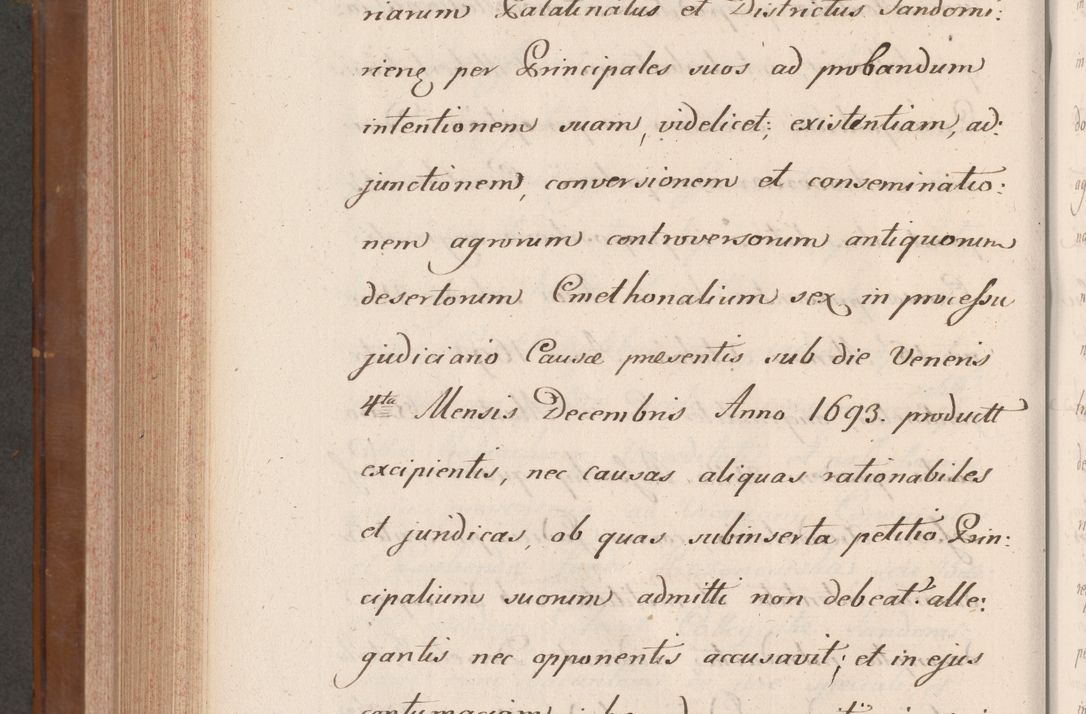 Zdjęcie nr 859 dla obiektu archiwalnego: Volumen VII actorum episcopalium Joannis Małachowski, episcopi Cracoviensis, ducis Severiae de anno 1694 - 1696, quorum index ad finem videatur
