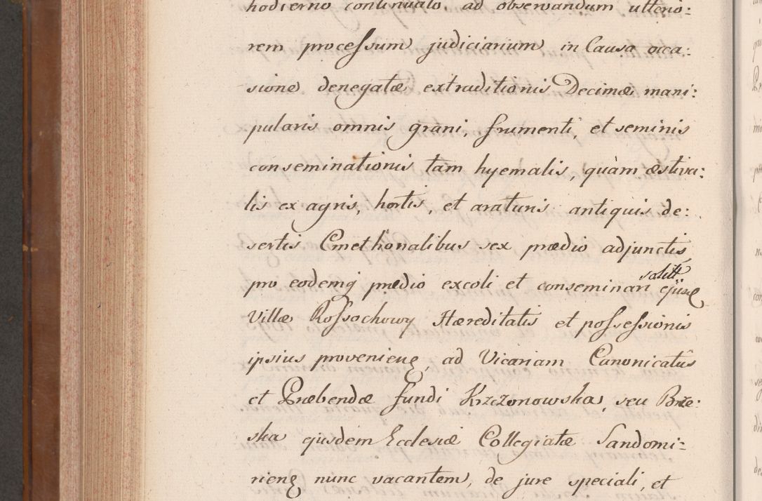 Zdjęcie nr 857 dla obiektu archiwalnego: Volumen VII actorum episcopalium Joannis Małachowski, episcopi Cracoviensis, ducis Severiae de anno 1694 - 1696, quorum index ad finem videatur