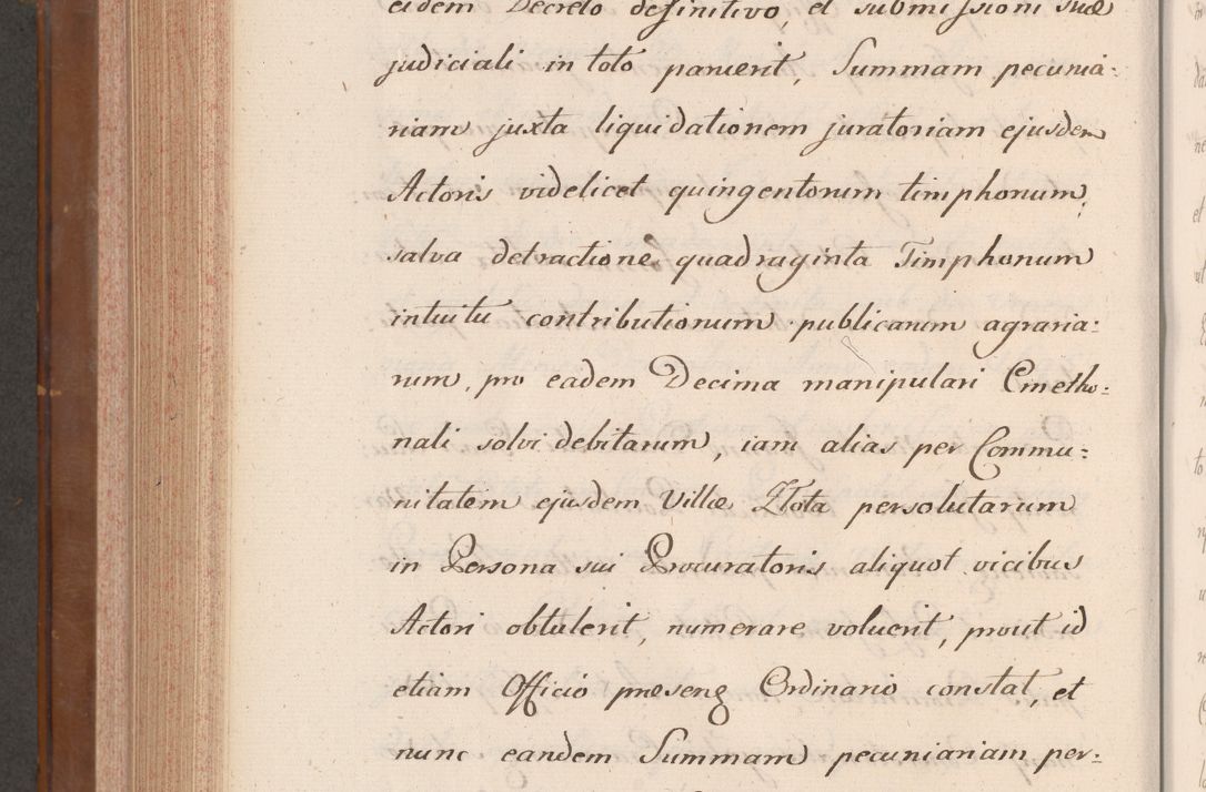 Zdjęcie nr 853 dla obiektu archiwalnego: Volumen VII actorum episcopalium Joannis Małachowski, episcopi Cracoviensis, ducis Severiae de anno 1694 - 1696, quorum index ad finem videatur