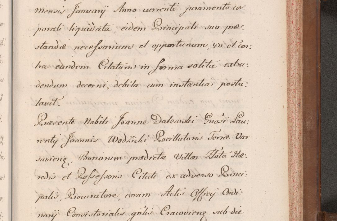 Zdjęcie nr 852 dla obiektu archiwalnego: Volumen VII actorum episcopalium Joannis Małachowski, episcopi Cracoviensis, ducis Severiae de anno 1694 - 1696, quorum index ad finem videatur