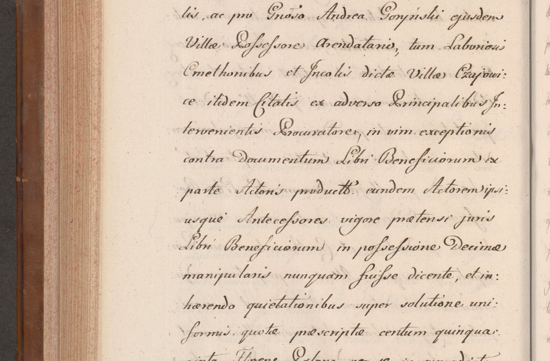 Zdjęcie nr 835 dla obiektu archiwalnego: Volumen VII actorum episcopalium Joannis Małachowski, episcopi Cracoviensis, ducis Severiae de anno 1694 - 1696, quorum index ad finem videatur