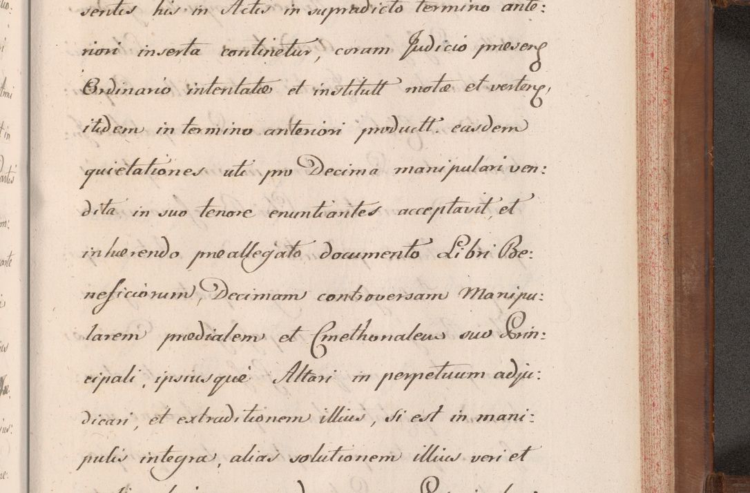 Zdjęcie nr 834 dla obiektu archiwalnego: Volumen VII actorum episcopalium Joannis Małachowski, episcopi Cracoviensis, ducis Severiae de anno 1694 - 1696, quorum index ad finem videatur