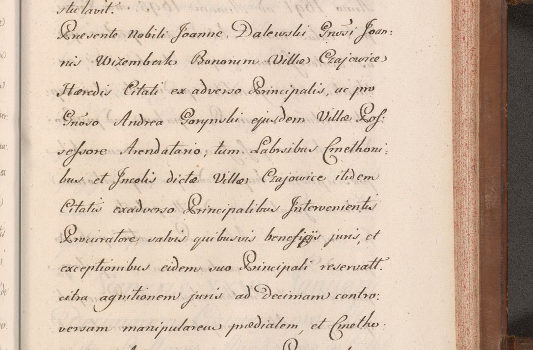 Zdjęcie nr 830 dla obiektu archiwalnego: Volumen VII actorum episcopalium Joannis Małachowski, episcopi Cracoviensis, ducis Severiae de anno 1694 - 1696, quorum index ad finem videatur