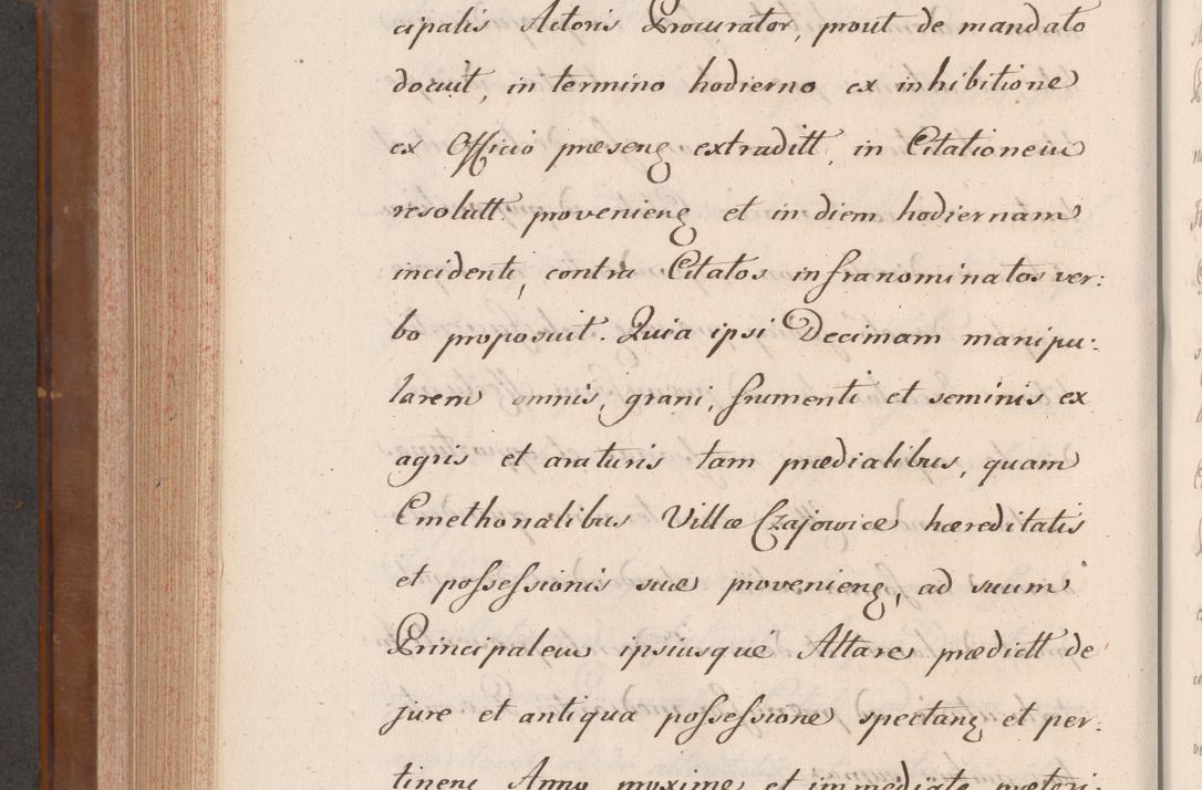 Zdjęcie nr 829 dla obiektu archiwalnego: Volumen VII actorum episcopalium Joannis Małachowski, episcopi Cracoviensis, ducis Severiae de anno 1694 - 1696, quorum index ad finem videatur