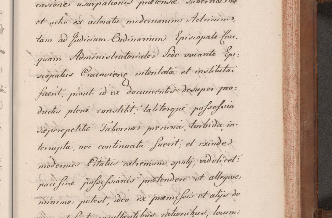 Zdjęcie nr 826 dla obiektu archiwalnego: Volumen VII actorum episcopalium Joannis Małachowski, episcopi Cracoviensis, ducis Severiae de anno 1694 - 1696, quorum index ad finem videatur