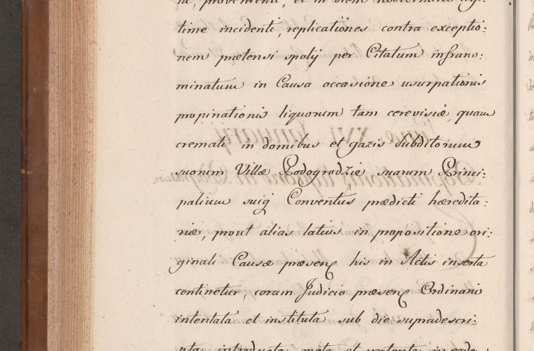 Zdjęcie nr 819 dla obiektu archiwalnego: Volumen VII actorum episcopalium Joannis Małachowski, episcopi Cracoviensis, ducis Severiae de anno 1694 - 1696, quorum index ad finem videatur