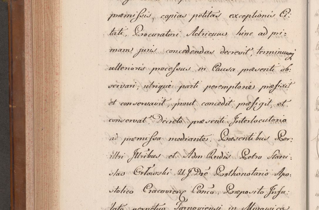 Zdjęcie nr 817 dla obiektu archiwalnego: Volumen VII actorum episcopalium Joannis Małachowski, episcopi Cracoviensis, ducis Severiae de anno 1694 - 1696, quorum index ad finem videatur