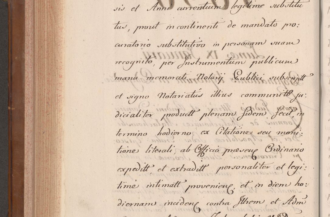 Zdjęcie nr 811 dla obiektu archiwalnego: Volumen VII actorum episcopalium Joannis Małachowski, episcopi Cracoviensis, ducis Severiae de anno 1694 - 1696, quorum index ad finem videatur