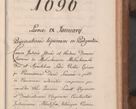 Zdjęcie nr 810 dla obiektu archiwalnego: Volumen VII actorum episcopalium Joannis Małachowski, episcopi Cracoviensis, ducis Severiae de anno 1694 - 1696, quorum index ad finem videatur