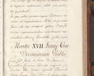 Zdjęcie nr 201 dla obiektu archiwalnego: Volumen VI actorum episcopalium R. D. Joannis Małachowski, episcopi Cracoviensis, ducis Severiae de anno 1692 et 1693, quorum index ad finem videatur