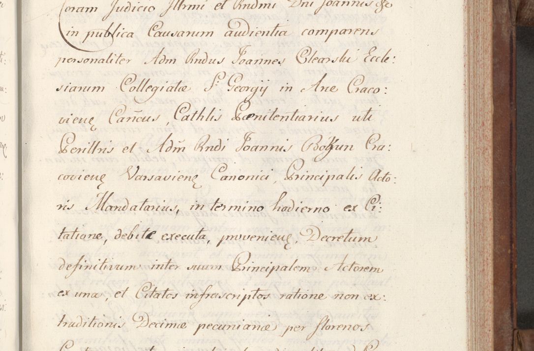Zdjęcie nr 195 dla obiektu archiwalnego: Volumen VI actorum episcopalium R. D. Joannis Małachowski, episcopi Cracoviensis, ducis Severiae de anno 1692 et 1693, quorum index ad finem videatur