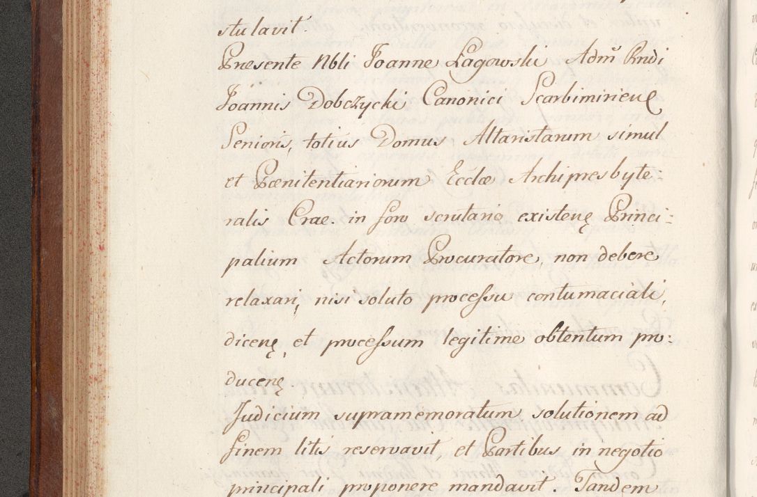 Zdjęcie nr 190 dla obiektu archiwalnego: Volumen VI actorum episcopalium R. D. Joannis Małachowski, episcopi Cracoviensis, ducis Severiae de anno 1692 et 1693, quorum index ad finem videatur