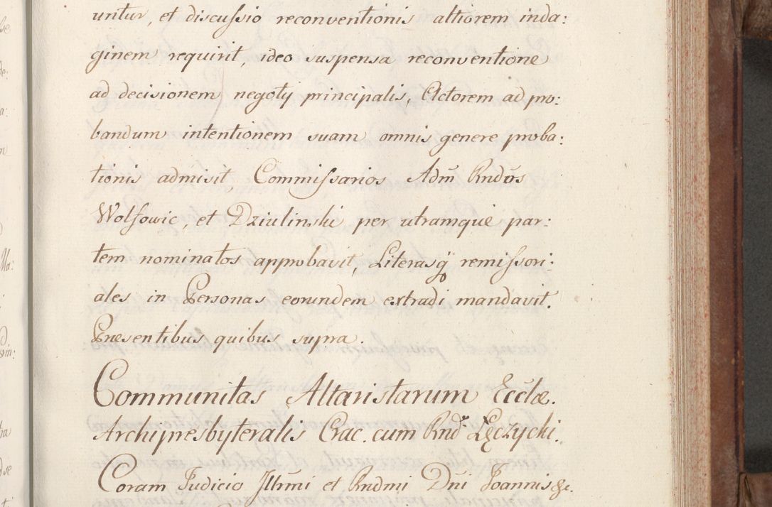 Zdjęcie nr 189 dla obiektu archiwalnego: Volumen VI actorum episcopalium R. D. Joannis Małachowski, episcopi Cracoviensis, ducis Severiae de anno 1692 et 1693, quorum index ad finem videatur