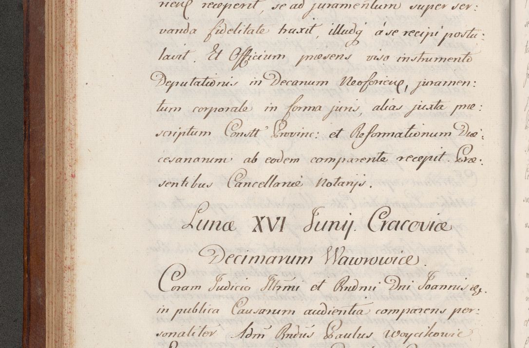 Zdjęcie nr 184 dla obiektu archiwalnego: Volumen VI actorum episcopalium R. D. Joannis Małachowski, episcopi Cracoviensis, ducis Severiae de anno 1692 et 1693, quorum index ad finem videatur