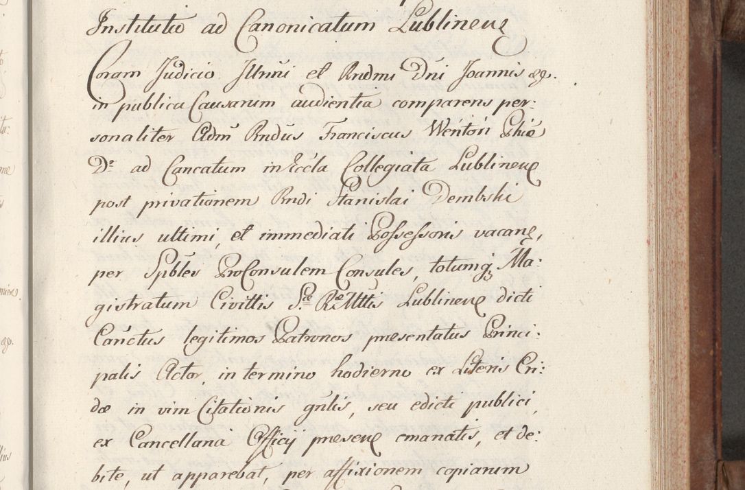 Zdjęcie nr 169 dla obiektu archiwalnego: Volumen VI actorum episcopalium R. D. Joannis Małachowski, episcopi Cracoviensis, ducis Severiae de anno 1692 et 1693, quorum index ad finem videatur