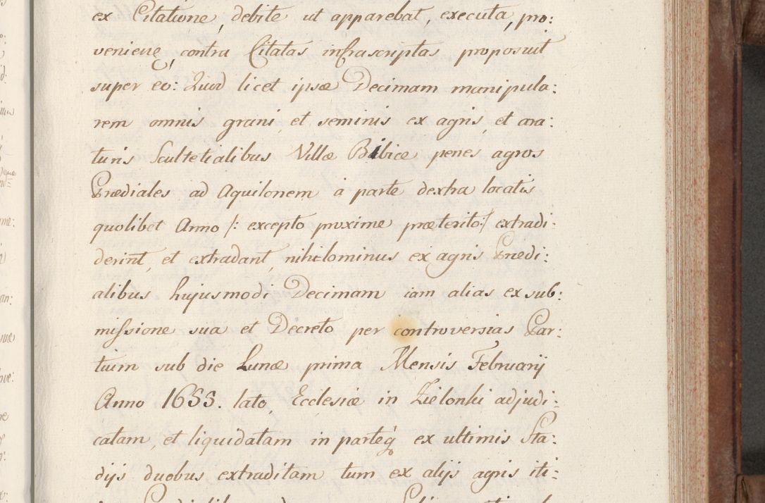 Zdjęcie nr 165 dla obiektu archiwalnego: Volumen VI actorum episcopalium R. D. Joannis Małachowski, episcopi Cracoviensis, ducis Severiae de anno 1692 et 1693, quorum index ad finem videatur