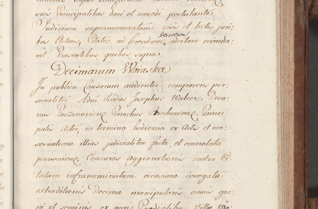 Zdjęcie nr 161 dla obiektu archiwalnego: Volumen VI actorum episcopalium R. D. Joannis Małachowski, episcopi Cracoviensis, ducis Severiae de anno 1692 et 1693, quorum index ad finem videatur