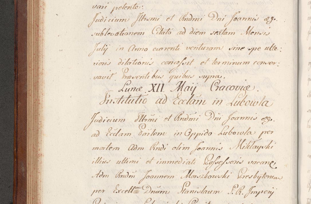 Zdjęcie nr 162 dla obiektu archiwalnego: Volumen VI actorum episcopalium R. D. Joannis Małachowski, episcopi Cracoviensis, ducis Severiae de anno 1692 et 1693, quorum index ad finem videatur