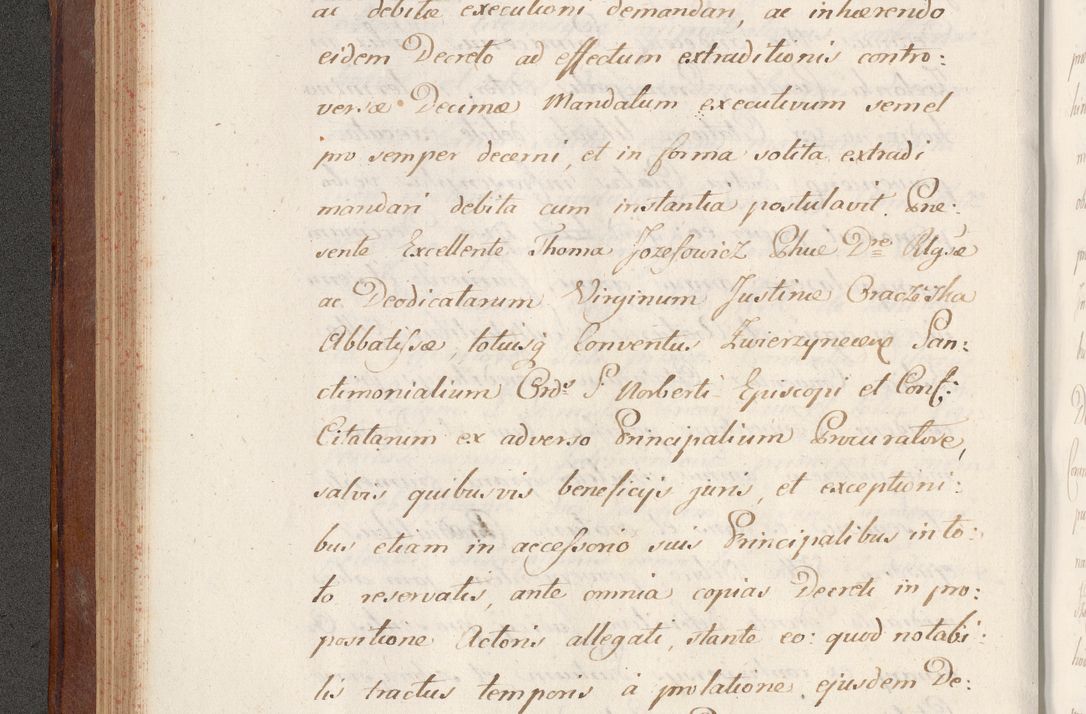 Zdjęcie nr 154 dla obiektu archiwalnego: Volumen VI actorum episcopalium R. D. Joannis Małachowski, episcopi Cracoviensis, ducis Severiae de anno 1692 et 1693, quorum index ad finem videatur