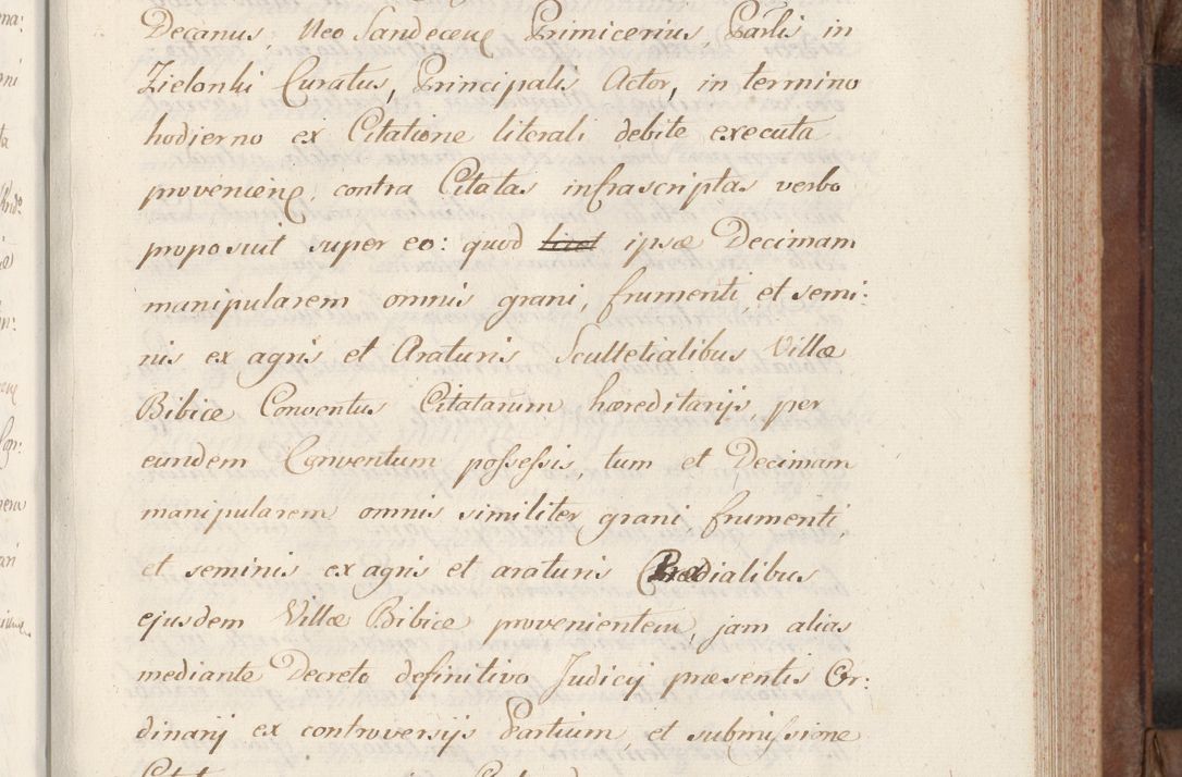 Zdjęcie nr 153 dla obiektu archiwalnego: Volumen VI actorum episcopalium R. D. Joannis Małachowski, episcopi Cracoviensis, ducis Severiae de anno 1692 et 1693, quorum index ad finem videatur