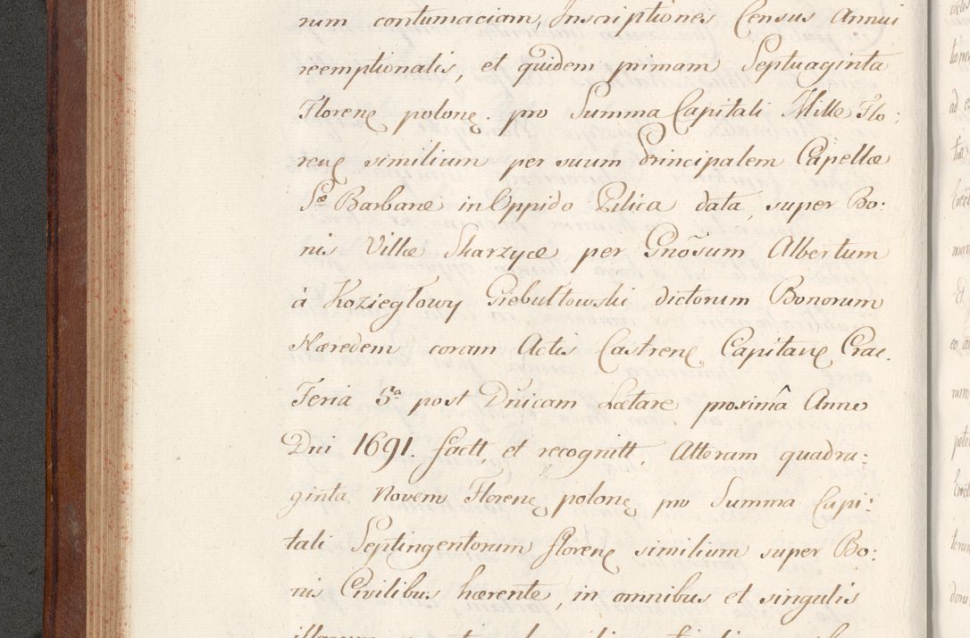 Zdjęcie nr 148 dla obiektu archiwalnego: Volumen VI actorum episcopalium R. D. Joannis Małachowski, episcopi Cracoviensis, ducis Severiae de anno 1692 et 1693, quorum index ad finem videatur