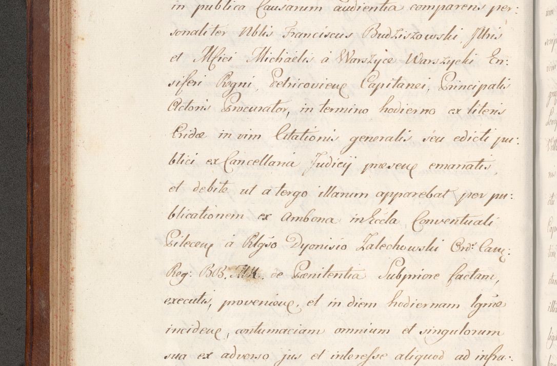 Zdjęcie nr 150 dla obiektu archiwalnego: Volumen VI actorum episcopalium R. D. Joannis Małachowski, episcopi Cracoviensis, ducis Severiae de anno 1692 et 1693, quorum index ad finem videatur