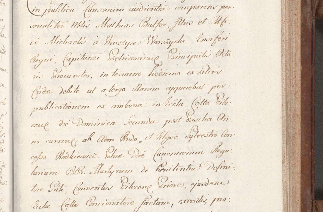 Zdjęcie nr 147 dla obiektu archiwalnego: Volumen VI actorum episcopalium R. D. Joannis Małachowski, episcopi Cracoviensis, ducis Severiae de anno 1692 et 1693, quorum index ad finem videatur