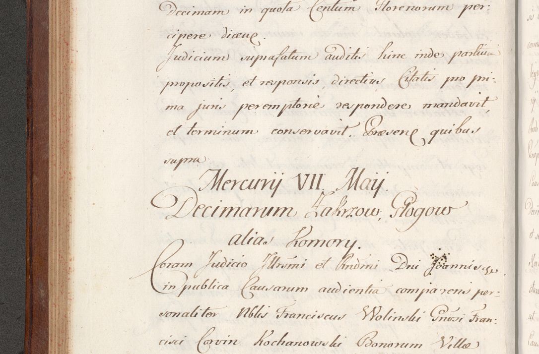 Zdjęcie nr 144 dla obiektu archiwalnego: Volumen VI actorum episcopalium R. D. Joannis Małachowski, episcopi Cracoviensis, ducis Severiae de anno 1692 et 1693, quorum index ad finem videatur