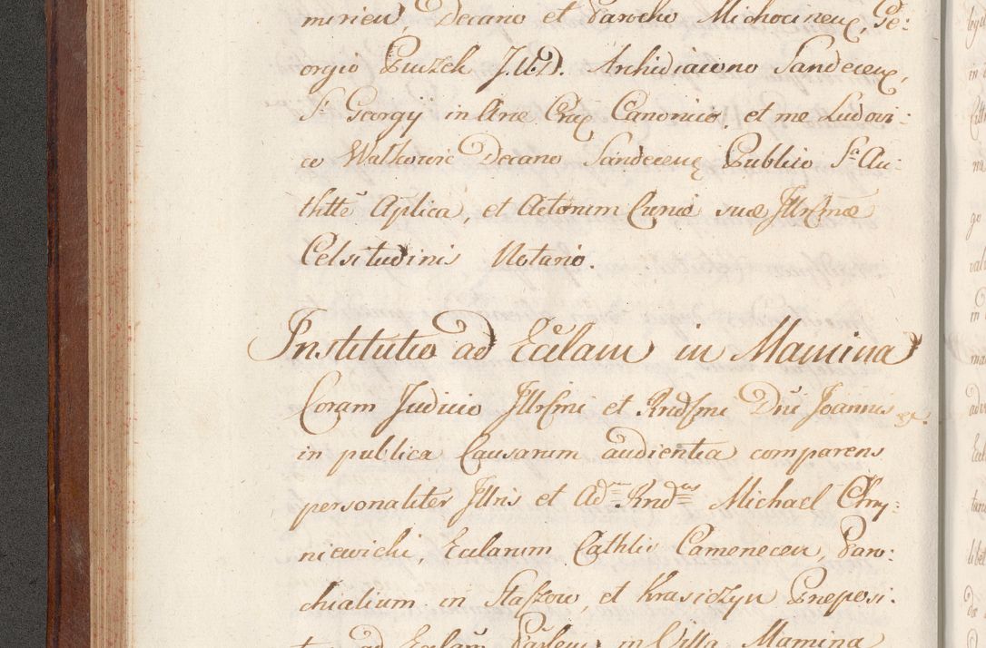 Zdjęcie nr 134 dla obiektu archiwalnego: Volumen VI actorum episcopalium R. D. Joannis Małachowski, episcopi Cracoviensis, ducis Severiae de anno 1692 et 1693, quorum index ad finem videatur