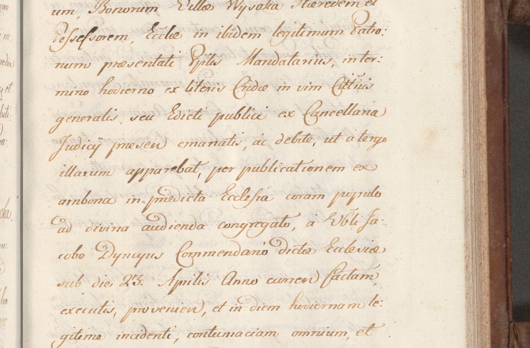 Zdjęcie nr 131 dla obiektu archiwalnego: Volumen VI actorum episcopalium R. D. Joannis Małachowski, episcopi Cracoviensis, ducis Severiae de anno 1692 et 1693, quorum index ad finem videatur